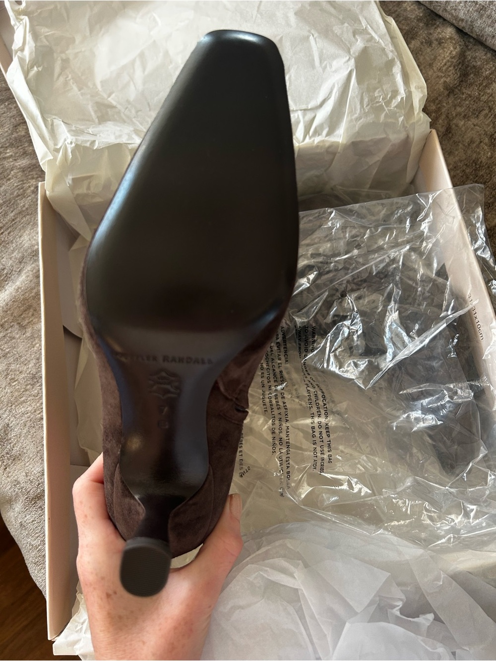 NIB • Loeffler Randall Thandy Curved Heel Boot - Picture 8 of 14